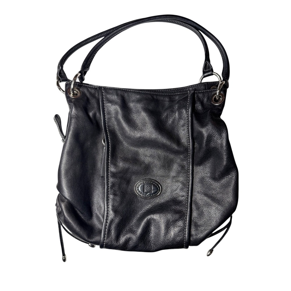 Giani Bernini Pebbled Leather Shoulder Bag